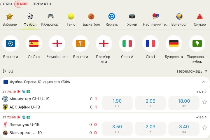 Умови використання платформи Topmatch для гравців